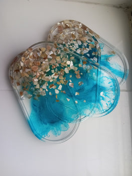 Oval coasters