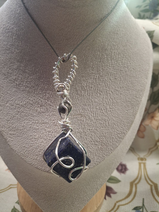 Lapis Lazuli Square with Pyrite – A Story of Truth and Power