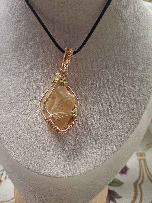 Yellow Amber with Inclusions – A Story Frozen in Time