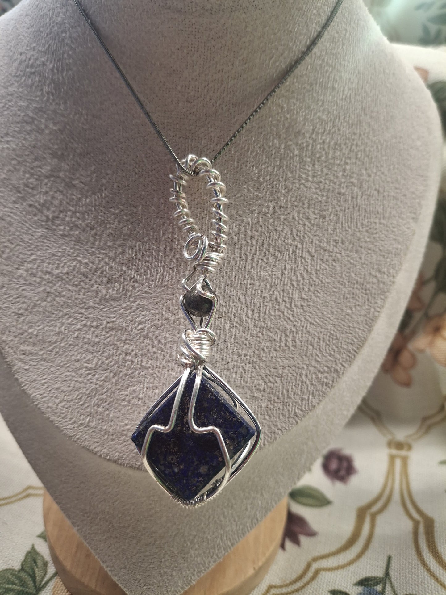 Lapis Lazuli Square with Pyrite – A Story of Truth and Power